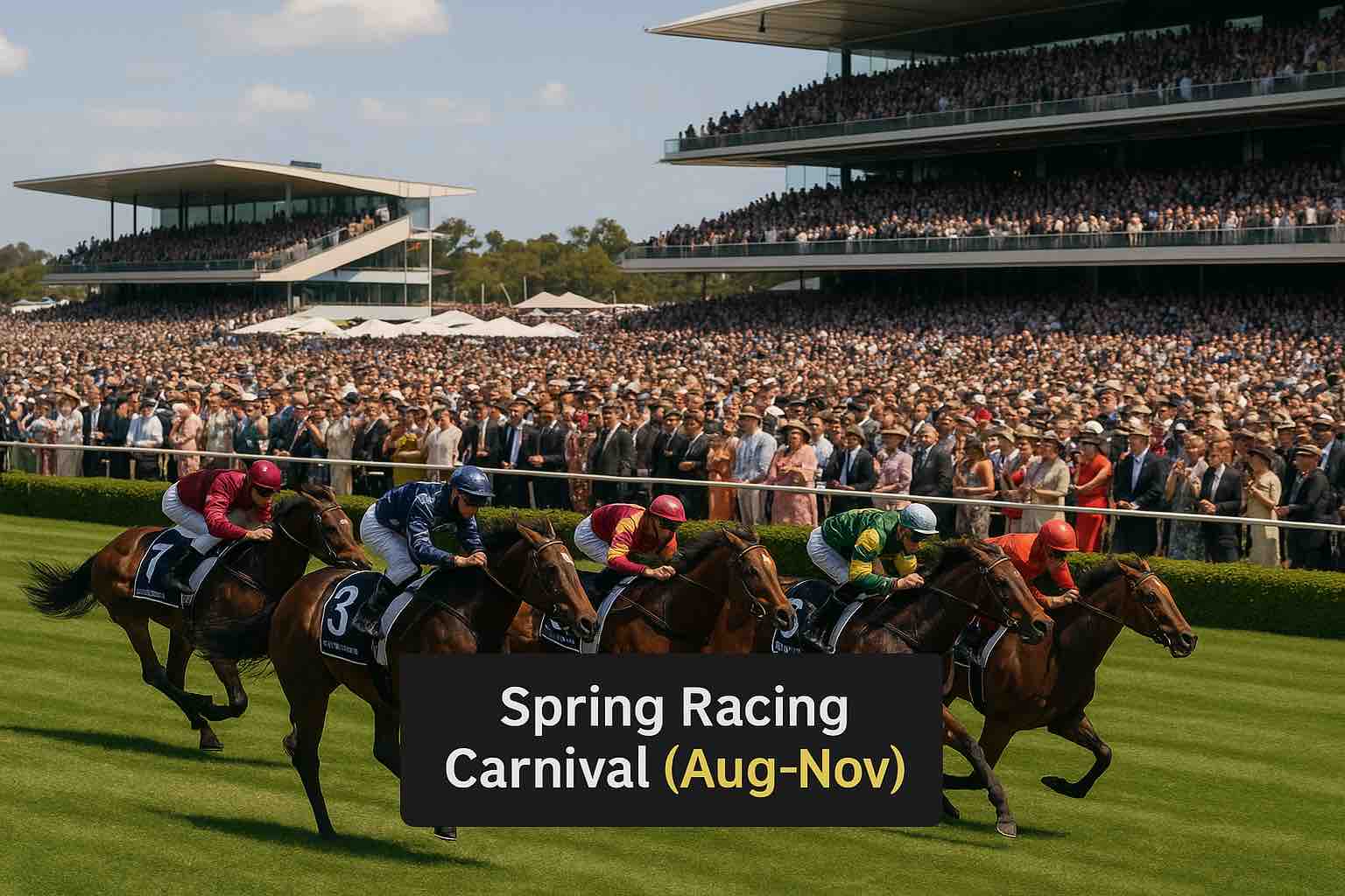 Spring Racing Carnival (Aug–Nov)