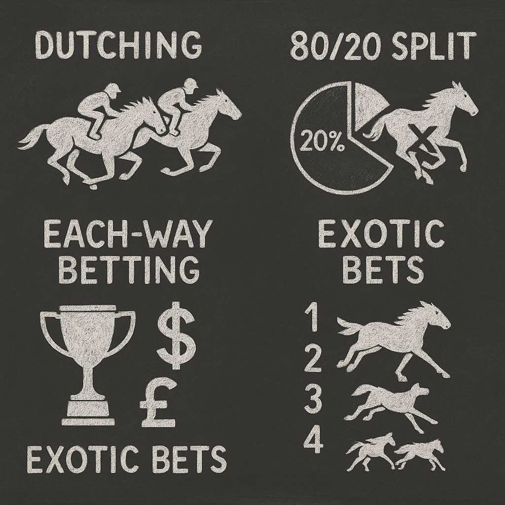 Horse betting strategies illustrated