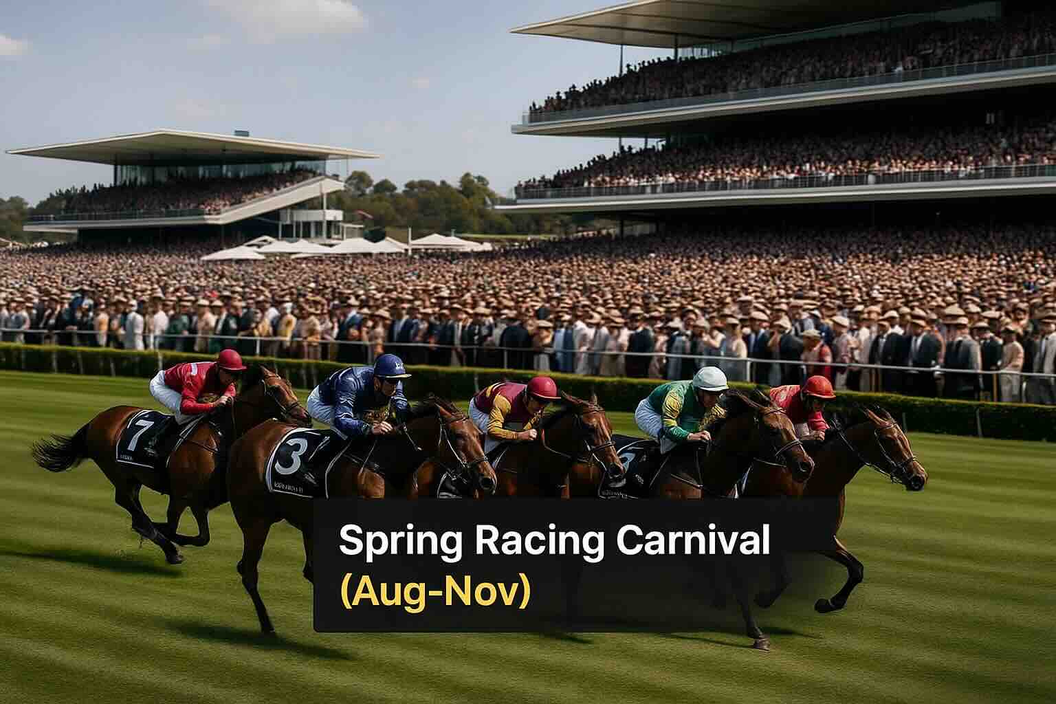 Carnaval de Carreras de Primavera (Ago–Nov)