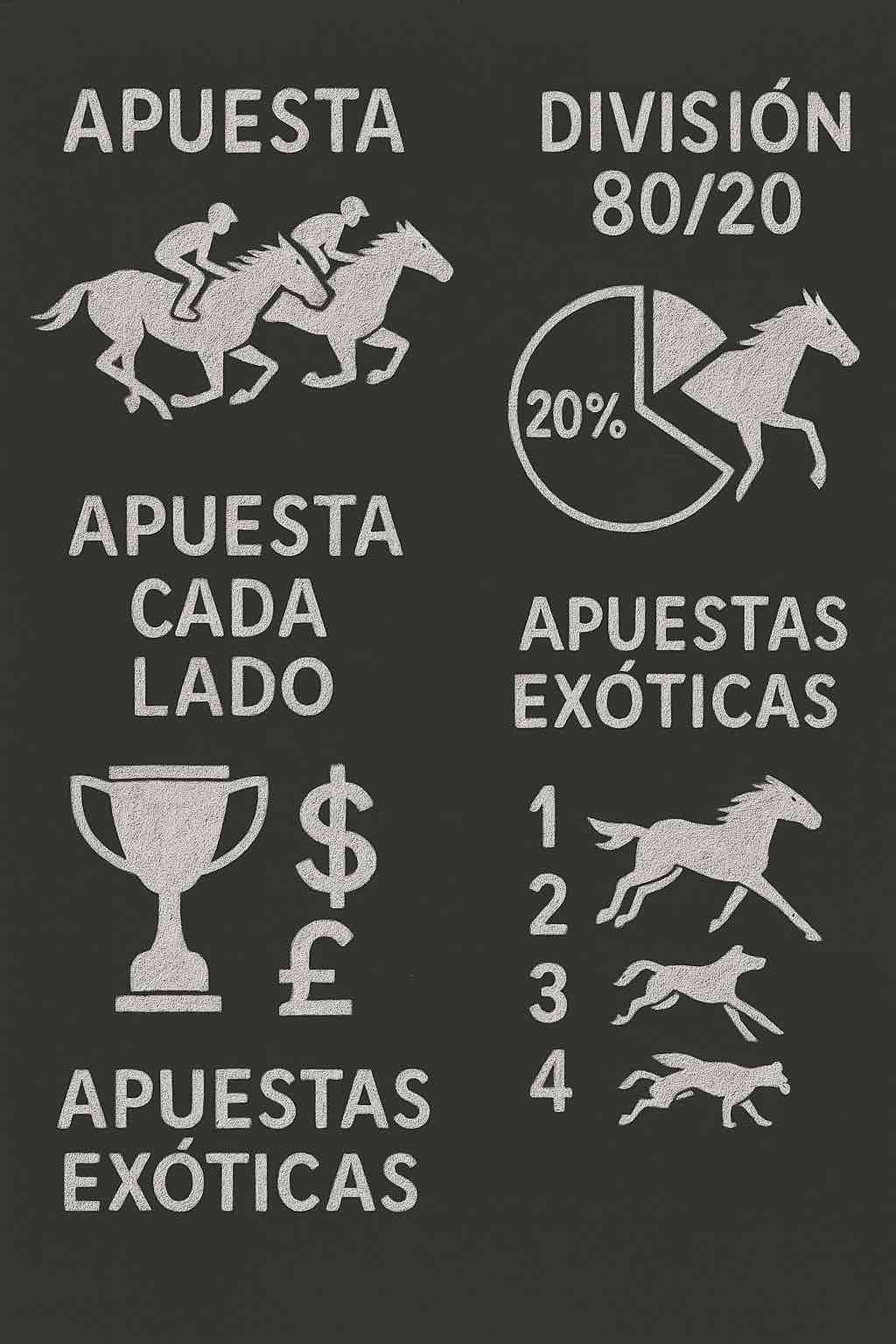 Estrategias de apuestas en caballos ilustradas