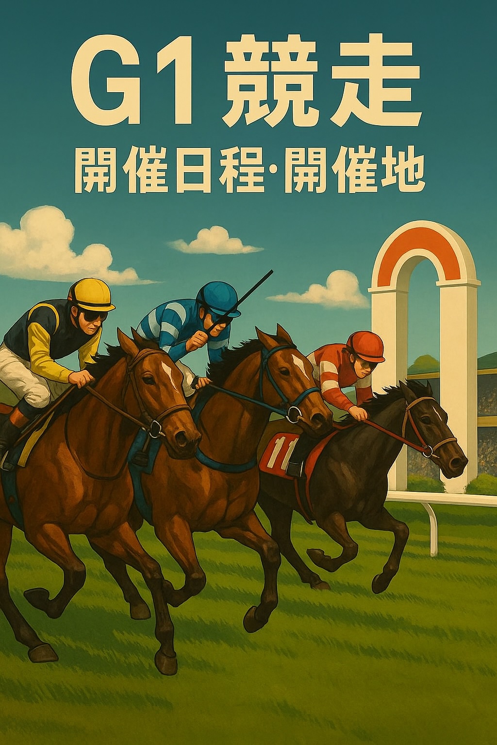 グループ1のレースは、世界最高峰の競走馬たちが集結し、白熱した戦いを繰り広げます。