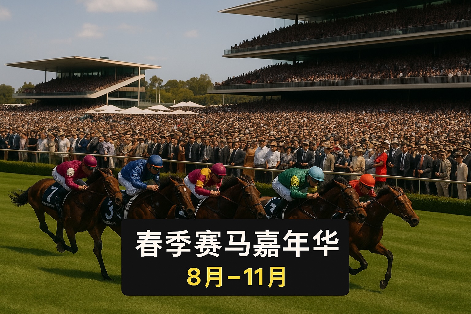 春季赛马嘉年华（8月–11月）